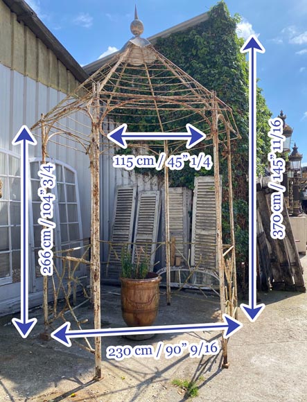 Gloriette en fer fondu-8