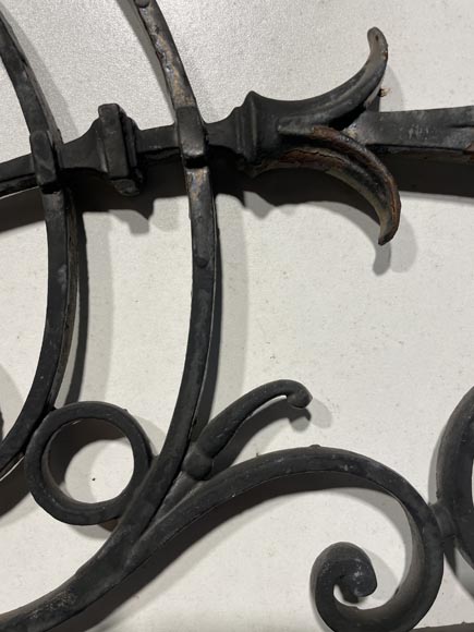 Petit garde-corps de fenêtre en fer forgé-5