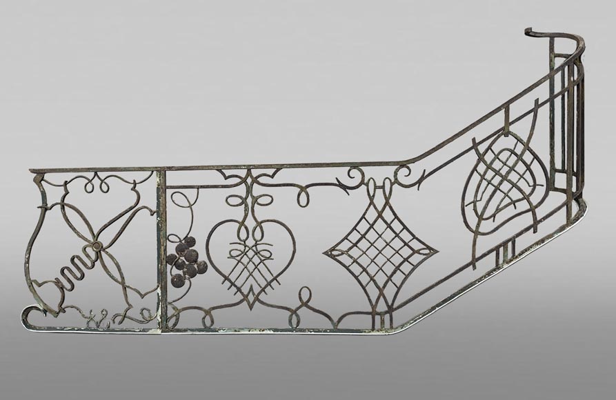 Rambarde d’escalier en fer forgé Rambarde d’escalier en fer forgé-0