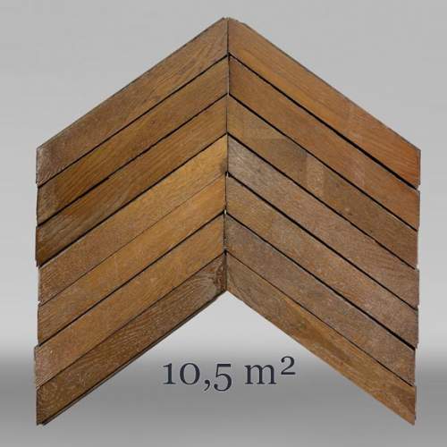 Lots 10,5 m² parquet point de Hongrie