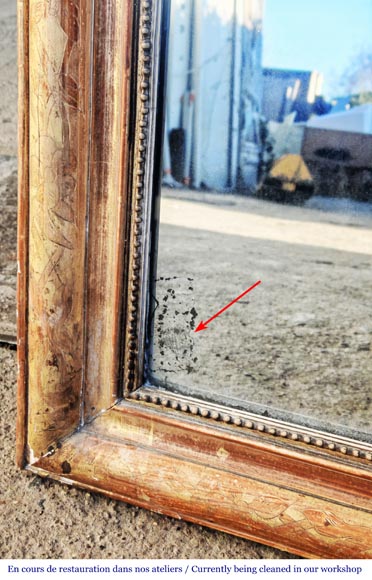 Trumeau de style Louis Philipe doré Trumeau de style Louis Philipe doré-4