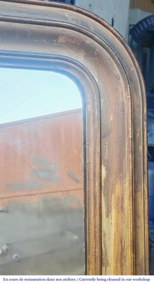 Trumeau patinée de style Louis Philippe Trumeau patinée de style Louis Philippe-2