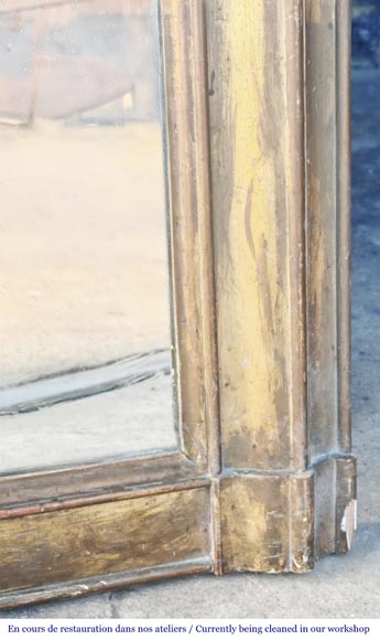 Trumeau patinée de style Louis Philippe Trumeau patinée de style Louis Philippe-3