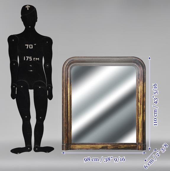 Trumeau patinée de style Louis Philippe Trumeau patinée de style Louis Philippe-5