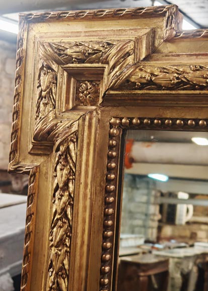 Trumeau doré de style Louis XVI aux instruments de musique Trumeau doré de style Louis XVI aux instruments de musique-4