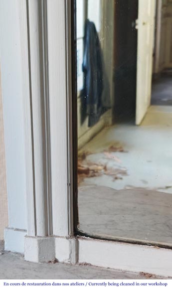 Trumeau de style Louis XVI mouluré-2