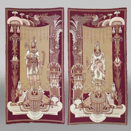 Amonasro et Aïda, tapisseries italiennes