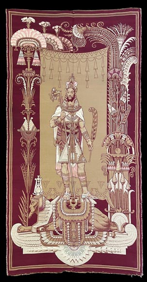 Amonasro et Aïda, tapisseries italiennes-1