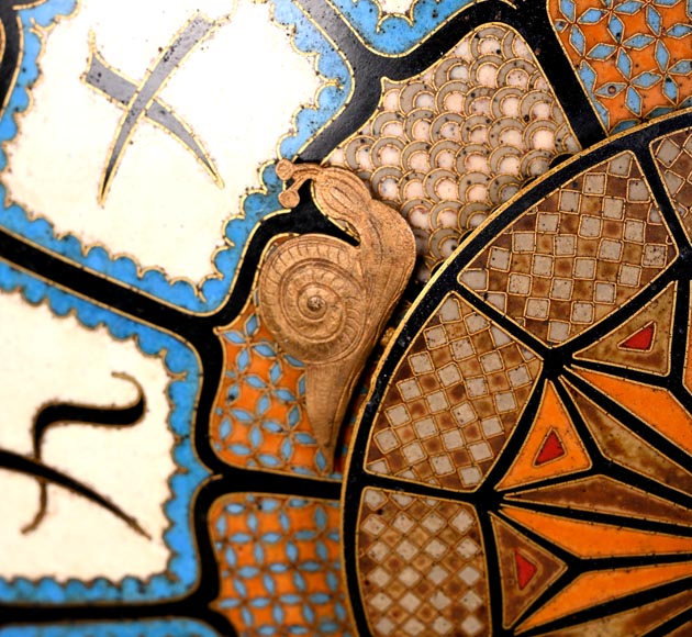 D’après le modèle d’Emile-Auguste REIBER (1826-1893) pour l’Escalier de Cristal, La tortue et le crabe-8