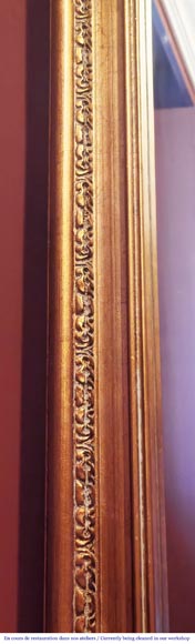 Trumeau doré de style Napoléon III Trumeau doré de style Napoléon III-3