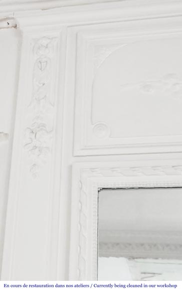 Trumeau de style Louis XVI aux instruments de musique-6