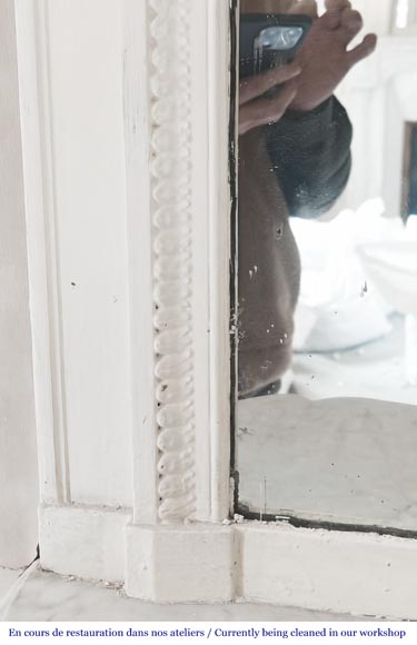 Trumeau de style louis XVI décoré d'un vase Trumeau de style louis XVI décoré d'un vase-4