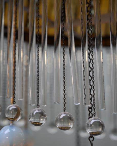 Luminaire à suspension, art déco-6