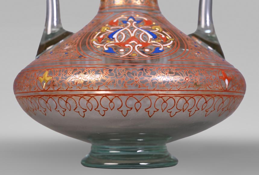 Philippe-Joseph BROCARD (1831-1896), vase orientalisant Philippe-Joseph BROCARD (1831-1896), vase orientalisant-6