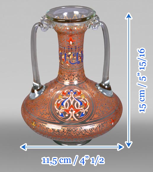 Philippe-Joseph BROCARD (1831-1896), vase orientalisant Philippe-Joseph BROCARD (1831-1896), vase orientalisant-9