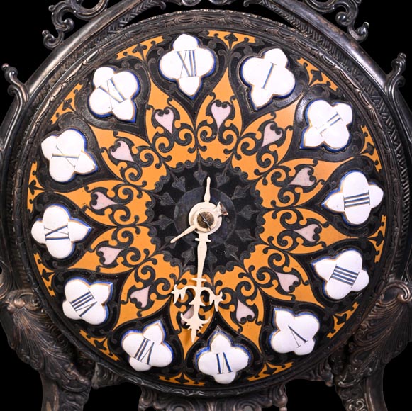 BOYE CHARLES, Pendule orientaliste-2