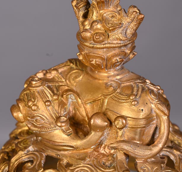 L’Escalier de Cristal (att. à), Coupe aux coloquintes, cristal et bronze doré L’Escalier de Cristal (att. à), Coupe aux coloquintes, cristal et bronze doré-5