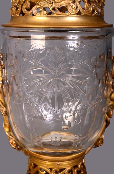 L’Escalier de Cristal (att. à), Coupe aux coloquintes, cristal et bronze doré L’Escalier de Cristal (att. à), Coupe aux coloquintes, cristal et bronze doré-7