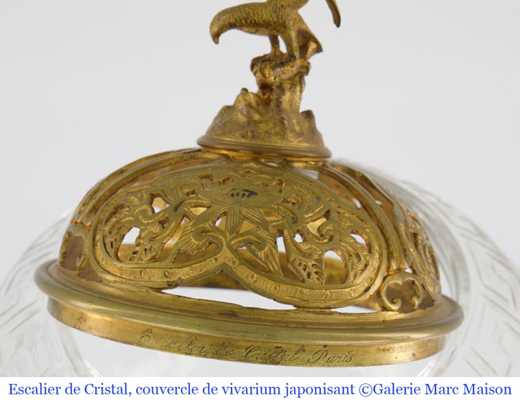 L’Escalier de Cristal (att. à), Coupe aux coloquintes, cristal et bronze doré L’Escalier de Cristal (att. à), Coupe aux coloquintes, cristal et bronze doré-14