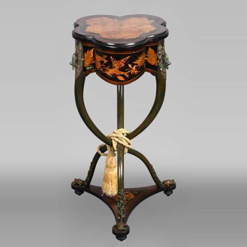 Charles-Guillaume DIEHL, Guéridon aux insectes et papillons