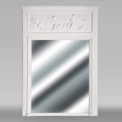 Trumeau de style Louis XVI à décor de Putti