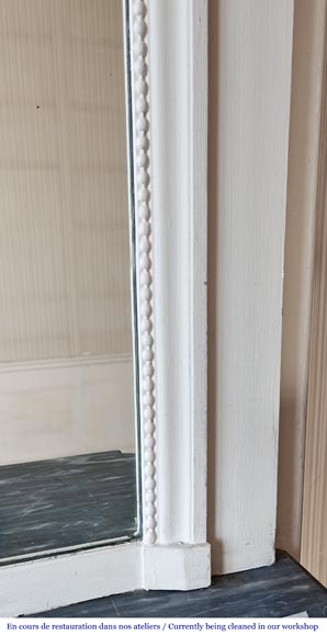 Trumeau de style Louis XVI à décor de perle-4