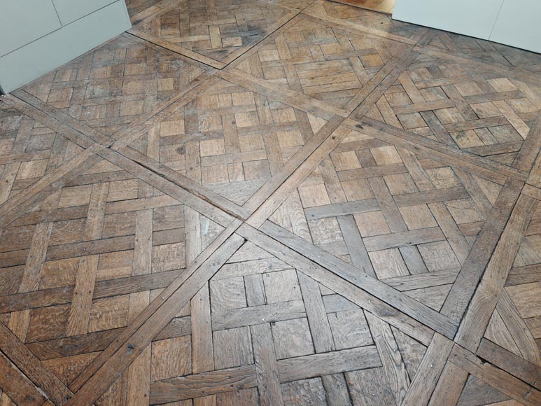 Parquet d'époque Louis XV de Versailles en chêne-8