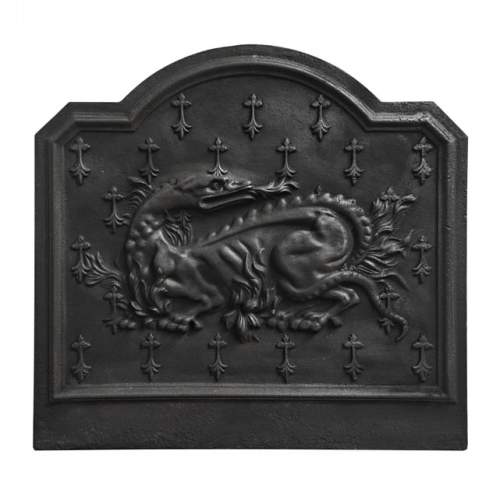 Plaque de cheminée à la salamandre de François Ier