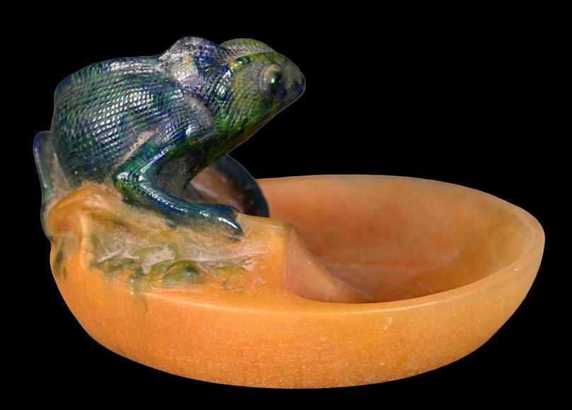 WALTER Amalric & BERGÉ Henri, vide-poche au caméléon-4