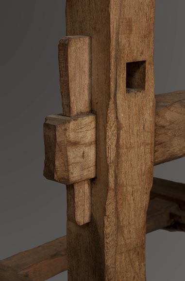 Chevalet en bois de chêne, années 1940-3