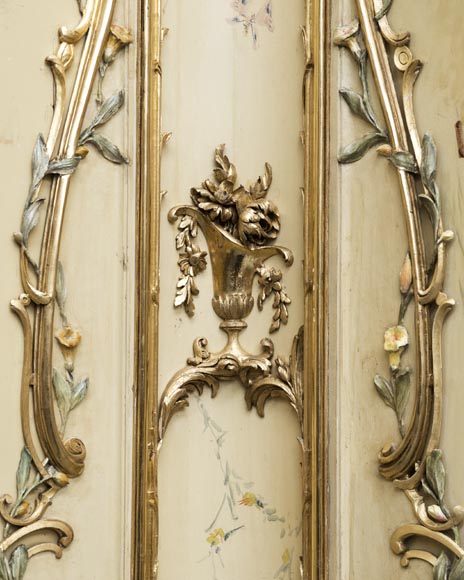 Panelled room with fine chinoiserie decoration from the Villa Les Cèdres,  King Leopold II’s residence  in Saint-Jean-Cap-Ferrat, Côte d’Azur_fr