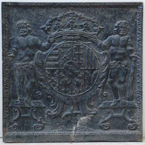 Plaque de cheminée Léopold 1er