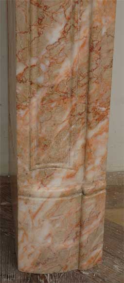 Cheminée de style Louis XV en marbre-6